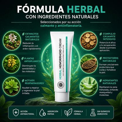 Crema Para Hemorroides - Dile adiós al dolor, ardor y picazón HOY
