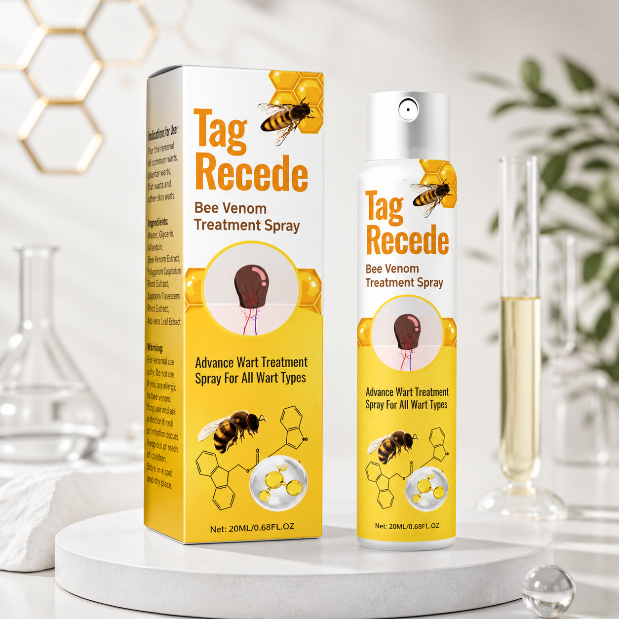 Tag Recede - Elimina Verrugas De Forma Rápida, Segura Y Sin Cicatrices