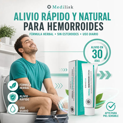 Crema Para Hemorroides - Dile adiós al dolor, ardor y picazón HOY