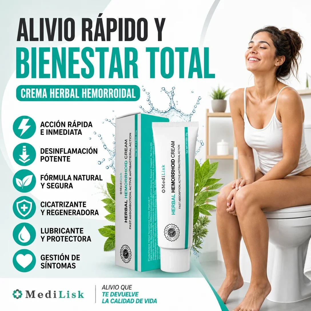 Crema Para Hemorroides - Dile adiós al dolor, ardor y picazón HOY