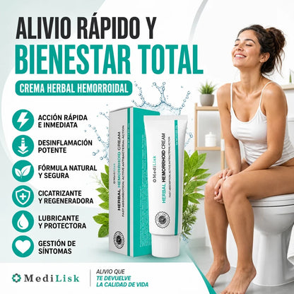 Crema Para Hemorroides - Dile adiós al dolor, ardor y picazón HOY