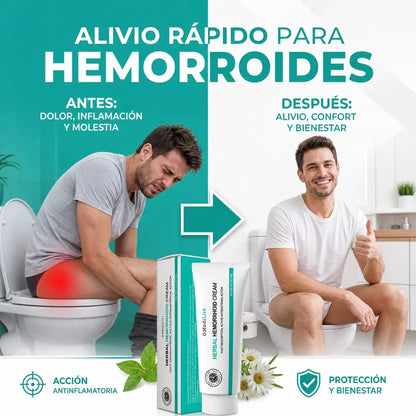 Crema Para Hemorroides - Dile adiós al dolor, ardor y picazón HOY